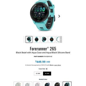 Garmin Forerunner 265